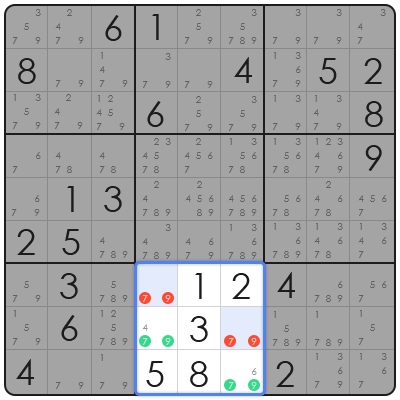 sudoku with auto candidate