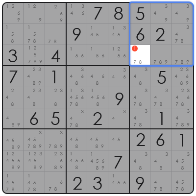hidden triples in sudoku